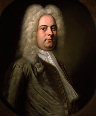 جورج فريدريك هاندل ، ملحن ألماني ، 1726-1728. بواسطة Balthasar Denner