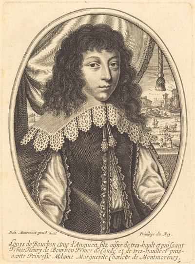 لويس الثاني من بوربون كوندي بواسطة Balthasar Moncornet