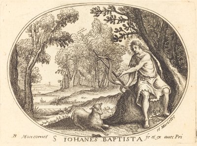 القديس يوحنا المعمدان بواسطة Balthasar Moncornet