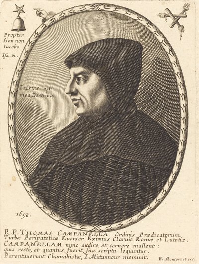 توماس كامبانيلا بواسطة Balthasar Moncornet