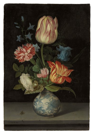 الزهرة في مزهرية وانلي بواسطة Balthasar van der Ast