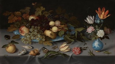 لا تزال الحياة مع الفاكهة والزهور لا تزال الحياة مع الفواكه والزهور بواسطة Balthasar van der Ast