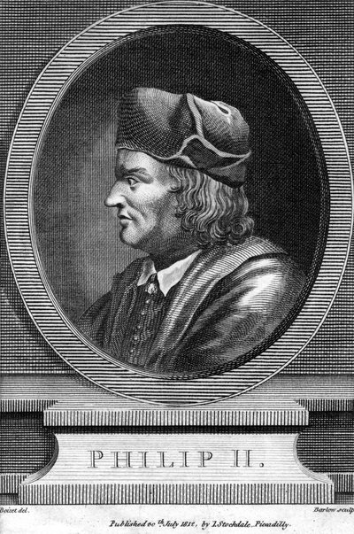 فيليب الثاني ملك فرنسا ، 1812. بواسطة بارلو