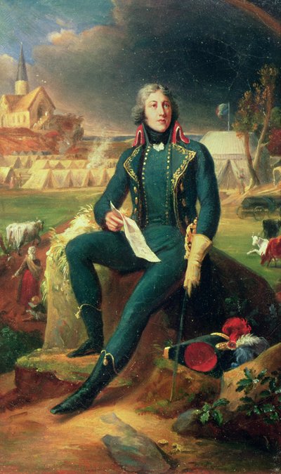 صورة الجنرال لويس لازار هوش (1768-97) بواسطة البارون فرانسوا باسكال سيمون جيرار