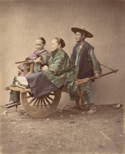 عربة يدوية ، 1870. بواسطة البارون رايموند فون ستيلفريد