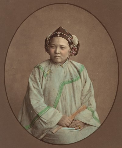 فتاة Lanxchow ، 1870. بواسطة البارون رايموند فون ستيلفريد