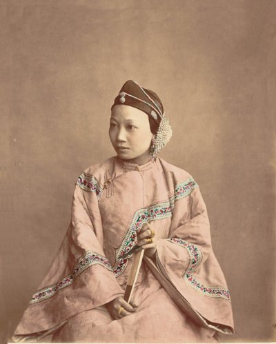 فتاة Lanxchow ، 1870. بواسطة البارون رايموند فون ستيلفريد