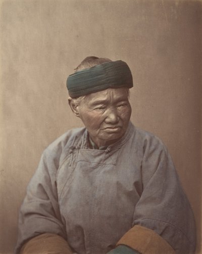 [صورة لامرأة صينية عجوز] ، 1870. بواسطة البارون رايموند فون ستيلفريد