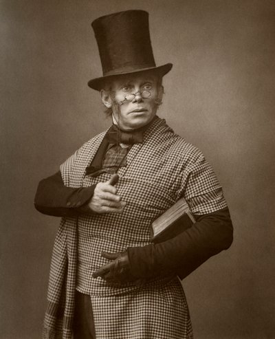 الممثل البريطاني فيليكس موريس في تغيير واحد ، 1886. بواسطة بارود