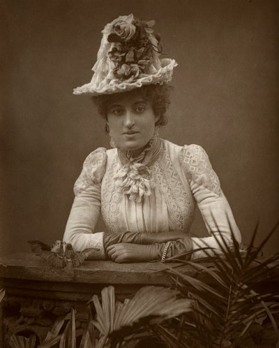 الممثلة البريطانية سيسي جراهام في النشل ، 1886. بواسطة Barraud