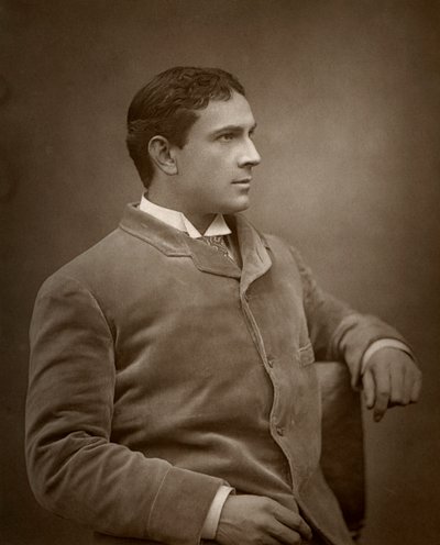 موريس باريمور ، ممثل بريطاني ، 1886 بواسطة بارود