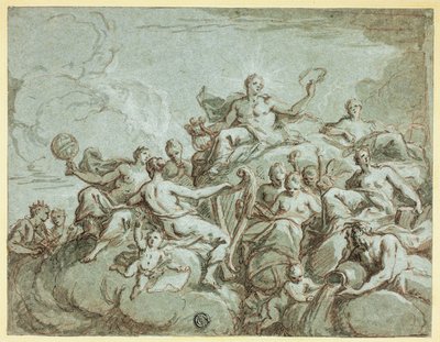 أبولو وذا يفكر بواسطة Bartholomaeus Spranger