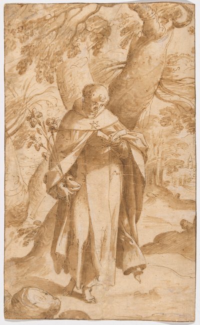 القديس دومينيك ريدينغ بواسطة Bartholomaeus Spranger