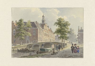 Spui في لاهاي ، باتجاه الجنوب بواسطة Bartholomeus Johannes van Hove