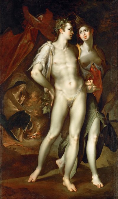 "Sine Cerere et Baccho friget Venus" بواسطة بارثولوميو سبرينجر