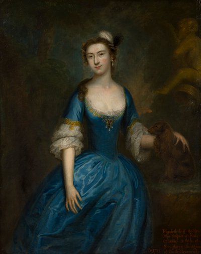 صورة إليزابيث سيمبسون ، ليدي بريدجمان (1735-1806) ، 1753-55 (زيت على قماش) بواسطة بارثولوميو داندريدج