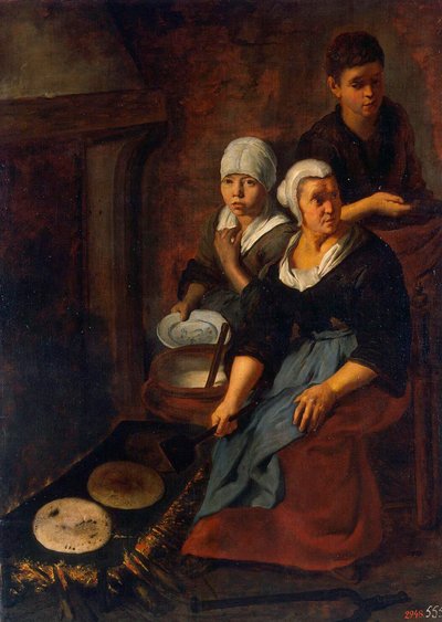 خبز الكعك المسطح ، 1645-1648. بواسطة بارتولومي إستيبان موريللو