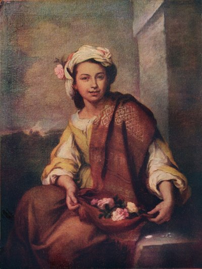 الفتاة الزهرية ، 1665-1670 بواسطة بارتولومي إستيبان موريللو