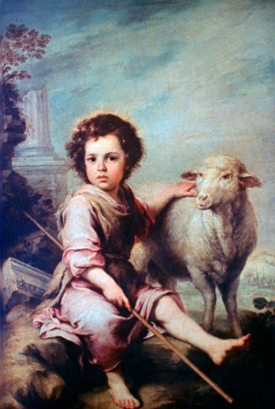 الراعي الصالح ، c1650 بواسطة بارتولومي إستيبان موريللو