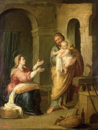 العائلة المقدسة ، 1660-70 بواسطة Bartolomé Esteban Murillo