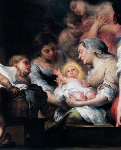 Birth of the Virgin بواسطة بارتولومي إستيبان موريللو