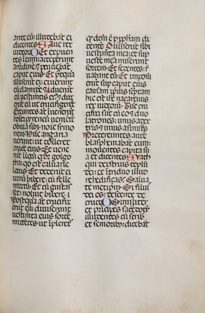 Missale: Fol. 121: يحتوي على موسيقى لـ Hely Hely Lama وما إلى ذلك داخل St. Mattion Passion ، 1469. بواسطة بارتولوميو كابورالي