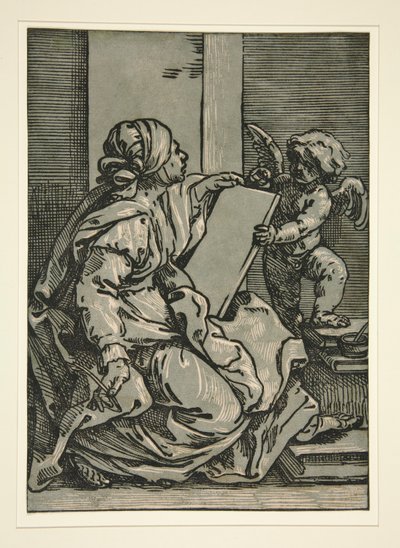 العرافة بواسطة Bartolomeo Coriolano