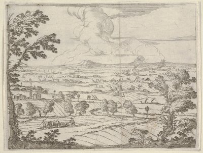 فرانشيسكو الأول ديستي يحافظ على دولته سليمة خلال نزول الألمان إلى مانتوفا ، f ... ، 1659. بواسطة بارتولوميو فينيس