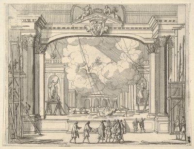 Francesco I d'Este يطلب زخارف Fête ، من L'Idea di un Principe ed Eroe Cristiano i ... ، 1659. بواسطة بارتولوميو فينيس