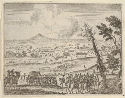 Francesco I d'Este يحمي الفرنسيين في Casalmaggiore من Seige of the Spanish ، من ... ، 1659. بواسطة بارتولوميو فينيس