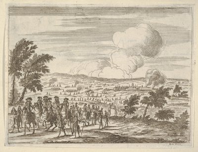 الدوق وقواته في Casalmaggiore ، من فكرة أمير وبطل مسيحي في ... ، 1659. بواسطة بارتولوميو فينيس