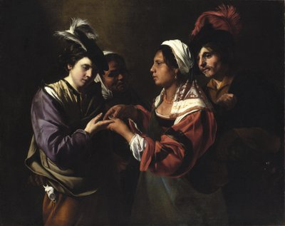 The Fortune Teller ، c161617 بواسطة بارتولوميو مانفريدي