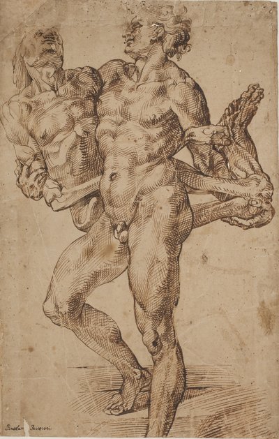 اينيس وانشيسز [؟] بواسطة Bartolomeo Passarotti