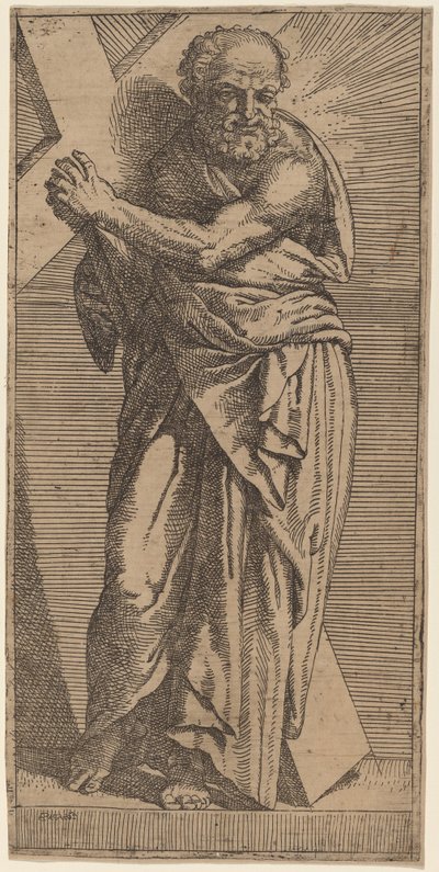 القديس أندرو بواسطة Bartolomeo Passarotti