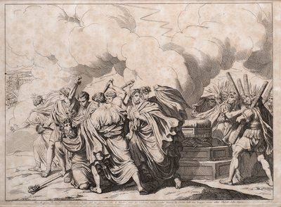اغتال أعضاء مجلس الشيوخ رومولوس عام 1818. بواسطة بارتولوميو بينيلي