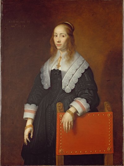 امرأة شابة بواسطة Bartolomeus van der Helst