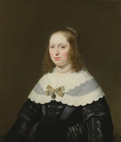 صورة رحلة صوفيا ، زوجة بالتاسار كويمانز بواسطة Bartolomeus van der Helst