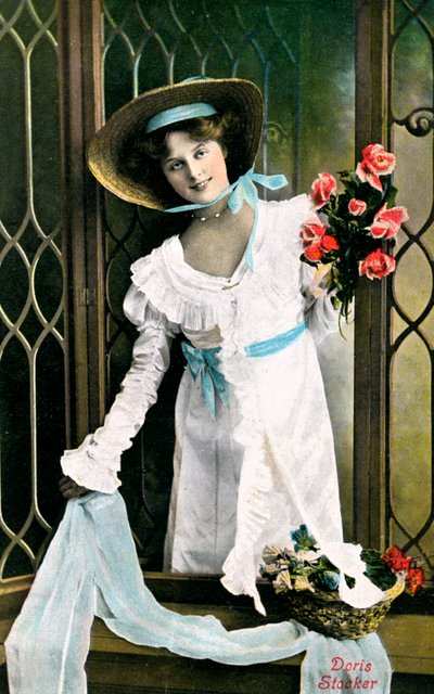 دوريس ستوكر ، ممثلة ، أوائل القرن العشرين. بواسطة ستوديو باسانو