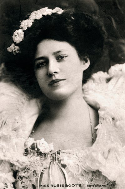 روزي بوت 1878-1958 ، الممثلة الإنجليزية ، 1905. بواسطة Bassano Studio