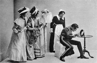 مشهد من شارع الجودة 1902. بواسطة ستوديو باسانو