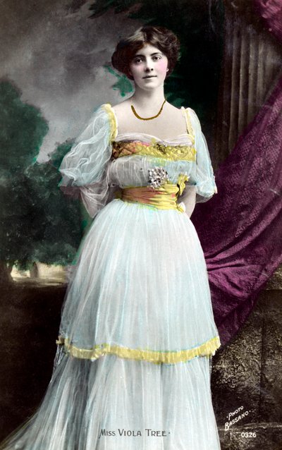 شجرة فيولا 1885-1938 ، الممثلة الإنجليزية ، 1906. بواسطة ستوديو باسانو