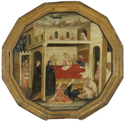 صينية ولادة مونتوري ، 25 أبريل بواسطة Batrolomeo di Fruosino