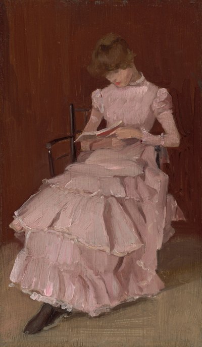 زهر الخوخ ، c. 1890-1894. بواسطة بياتريكس جودوين ويسلر