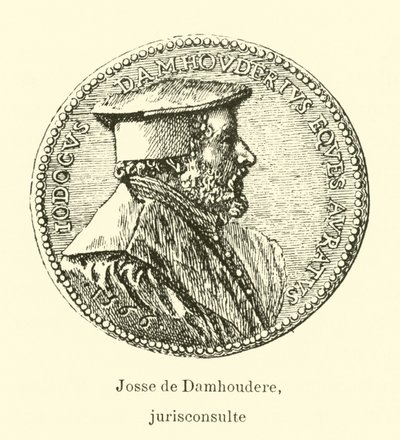 Joos de Damhouder ، المحامي الفلمنكي بواسطة المدرسة البلجيكية