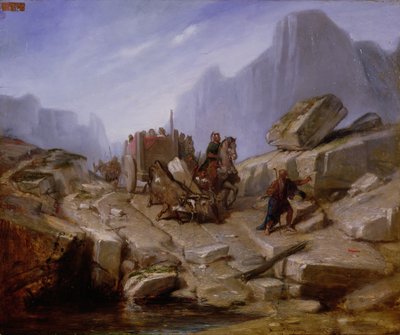 الاستيلاء على تيليسيا من قبل هانيبال وجيشه ، 1860 بواسطة بنديكت ماسون