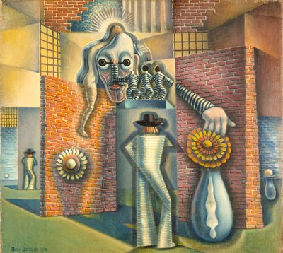 بدون عنوان (تجريد سريالي) ، 1939 بواسطة Benjamin F. Berlin