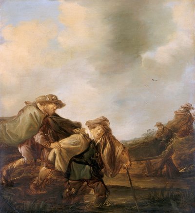 "مثل الأعمى" ج 1630-1652 بواسطة بنيامين جيريتز كويب