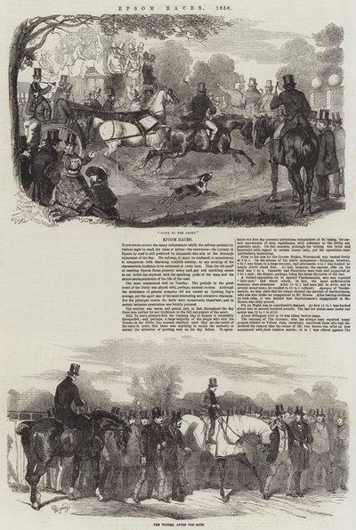 سباقات إبسوم ، 1856 بواسطة بنيامين هيرنغ