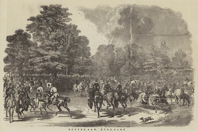 Rotten-Row ، Hyde-Park بواسطة بنيامين هيرنغ