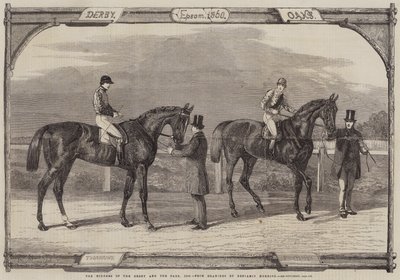 الفائزون في الديربي واوكس ، 1860 بواسطة بنيامين هيرنغ
